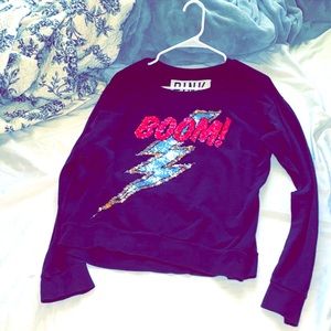 Size medium Victoria secret comic sweater